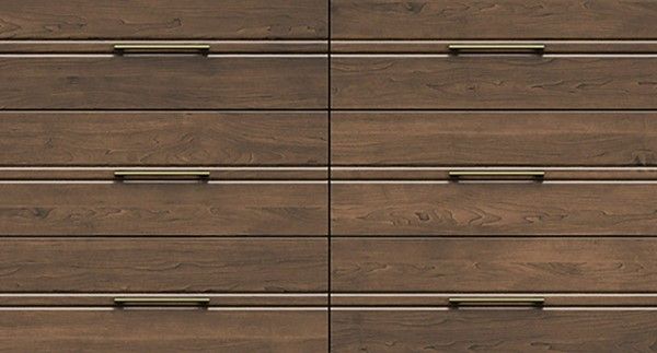 Country View Woodworking Westroom Bedroom Brown Maple 56" Dresser-1
