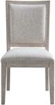Riverside Furniture Bennett Frosted Gray/White Upholstered Side Chair-2