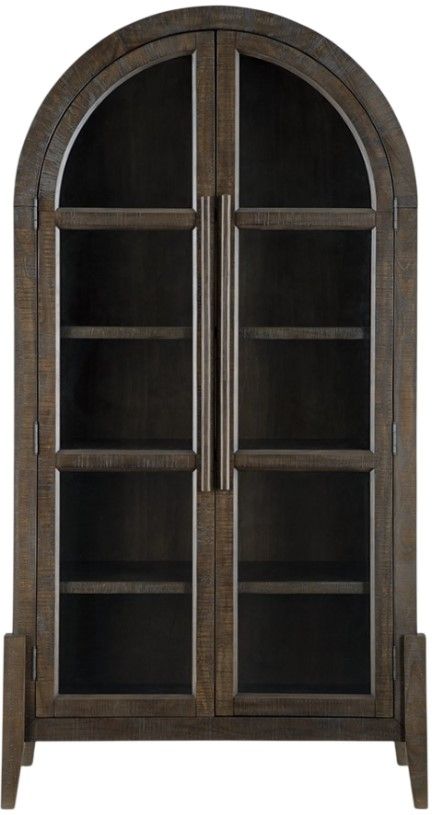 Signature Design by Ashley® Benhall Dark Brown Accent Cabinet-1