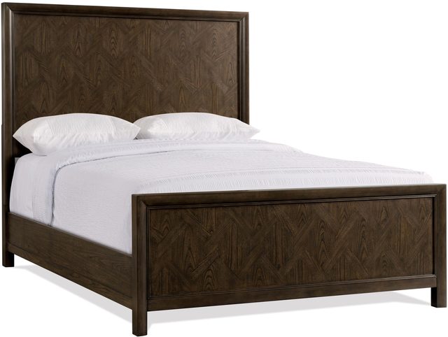 Riverside Furniture Monterey Queen Mink Panel Bed-1