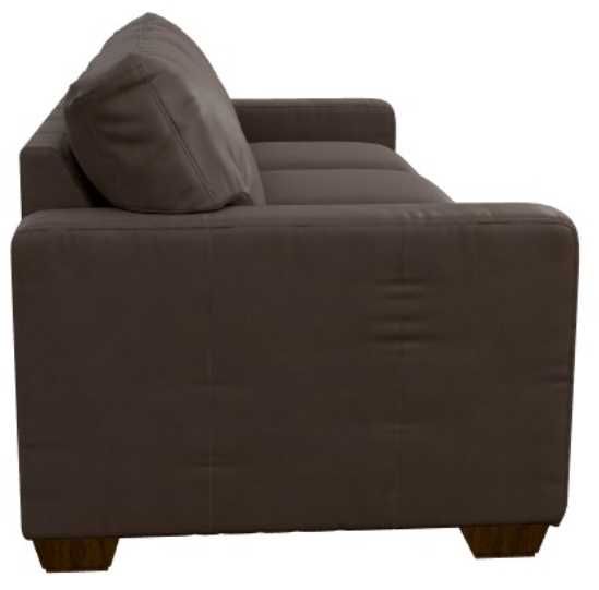La-Z-Boy® Shiloh Cognac Leather Queen Sleeper Sofa-3
