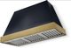 AGA Euclid 48" Gloss Black Wall Mounted Range Hood with Antique Brass Trim-0