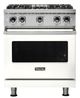 Viking® 30'' Pure White Sealed Burner Pro Style Gas Range-0