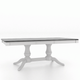 Canadel Customizable Gourmet 82" VS Base Dining Table with One Removable Leaf-2