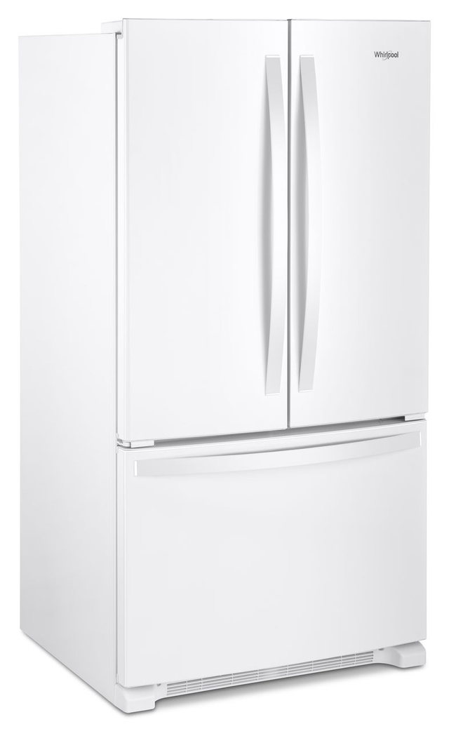 Whirlpool® 36 in. 20 Cu. Ft. Wide Counter Depth French Door Refrigerator-White-3
