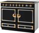 La Cornue CornuFé 110 43" Matte Black Pro Style Induction Range-1
