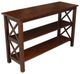 John Thomas Furniture® Home Accents Espresso Sofa Table-0