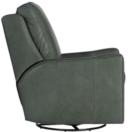 Bradington-Young Customizable Ani Manual Wall Hugger Swivel Glider Recliner-2
