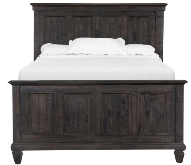Magnussen Home® Calistoga Weathered Charcoal Queen Panel Headboard-2