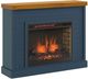 Legends Home Washington Blue Denim/Whiskey Fireplace Mantel-0