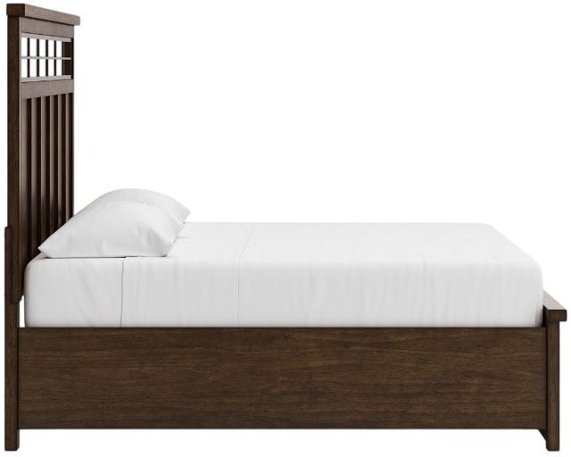 Signature Design by Ashley® Taffenbrook Medium Brown King Storage Panel Bed-2