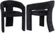 Coaster® Carlow 2-Piece Black Upholstered Dining Chair Set-0