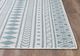 KAS Rugs Provo Aqua/Ivory Natural 5'x8' Area Rug-3