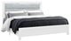 Global Furniture USA Luccia White Full Panel Bed-0