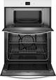 Whirlpool® 30" White Oven/Microwave Combo Electric Wall Oven-1