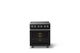 Viking® 5 Series 30" Onyx Pro Style Electric Range with Polished Chrome Trim-3