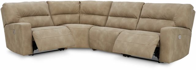 Signature Design by Ashley® Next-Gen DuraPella 4-Piece Sand Power Reclining Sectional-0