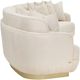 Michael Amini® Aurora 2-Piece Moonlight Sectional Sofa-2