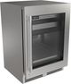 Perlick® G5 Luxe 24" 4.7 Cu. Ft. Panel Ready Glass Door Dual Zone Beverage Center-0