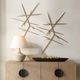 Uttermost® Fireworks 2-Piece Silver Leaf Wall Decor Set-1