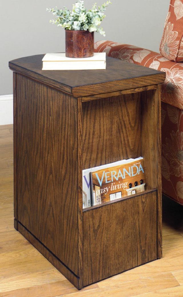 Null Furniture 2016  Aged Sienna Chairside Cabinet-1