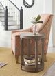 Hammary® Marsham-Hamilton Brown Round Chairside Table-1