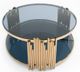 VIG Furniture Modrest Glass/Rosegold Coffee Table-1