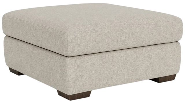 Flexsteel® Collins Driftwood Square Cocktail Ottoman-0