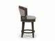 Gray Swivel Pub Chair-2