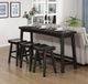 Homelegance® Caspian Black Counter Stool-2