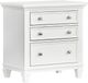 Magnussen Home® Charleston White Dove Drawer Nightstand-0