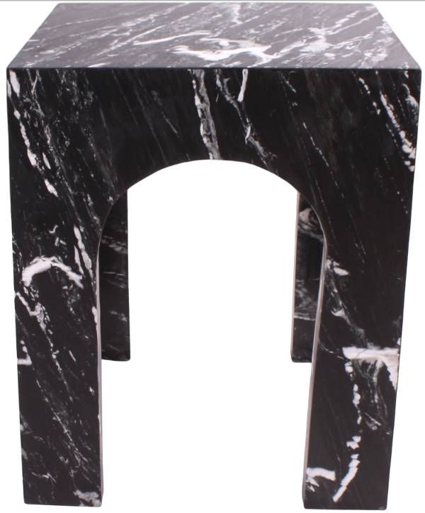 Meridian Furniture Palermo Black Marble End Table-3