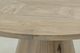 International Furniture Direct Balam Stained White Dining Table-4