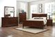 Homelegance® Mayville Brown Cherry Queen Sleigh Bed-1
