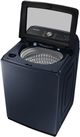 Samsung® 7155 Series 6.1 Cu. Ft. Brushed Navy Agitator Top Load Washer with Pet Care Solution-3