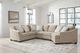 Signature Design by Ashley® Brogan Bay 3-Piece Cork Right-Arm Facing Cuddler Sectional-2