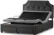 Malouf® Watson Charcoal King Platform Bed Base-5