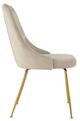 Mazin Furniture Plumeria Beige Dining Side Chair -2