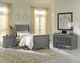 Vaughan-Bassett French Market Zinc Youth Full Sleigh Headboard-2