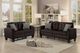 Homelegance® Sinclair Chocolate Loveseat-1
