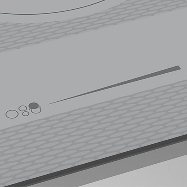 Hestan® KIC Series 36" Metallic Silver Induction Cooktop-3