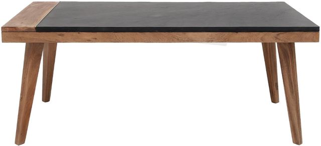 Steve Silver Co. Caspian Natural Matte Cocktail Table-2