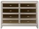 Furniture of America® Golva Silver Dresser-0