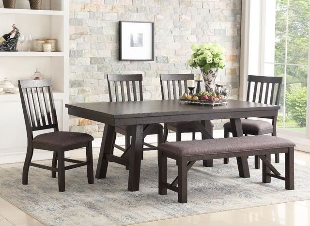 Urban Styles Furniture Kingston Chocolate/Gray Dining Chair-1