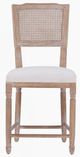 Forty West Camille Washable White Counter Stool-1
