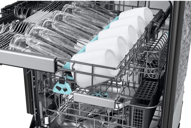 Lave-vaisselle encastré à commandes dissimulées de 24 po Samsung® - Acier inoxydable argent-10