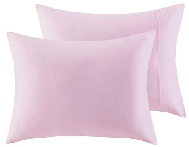 Olliix by Mi Zone Juniper Pink Full/Queen Rainbow Comforter Set with Pompom Trim-4