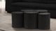 Meridian Furniture Dimple 5-Piece Black Modular Nesting Coffee Table Set-4