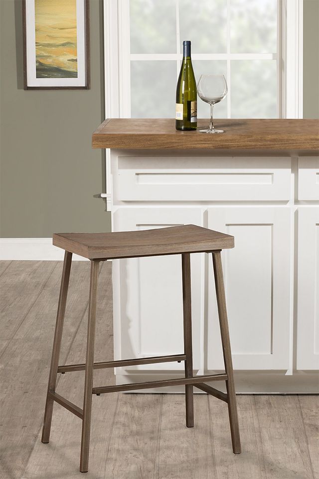 HH2 Home Kennon Brown Counter Stool-1