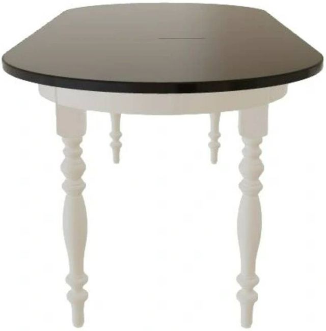 Mavin Customizable 36" Oval Extendable Dining Table with 2 Leaves-2